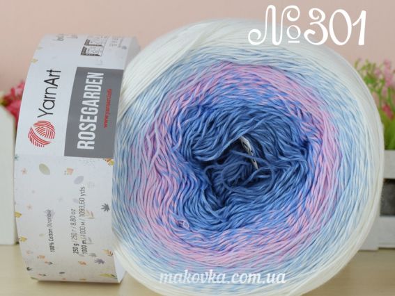 301 білий-блакитний-рожевий-синій