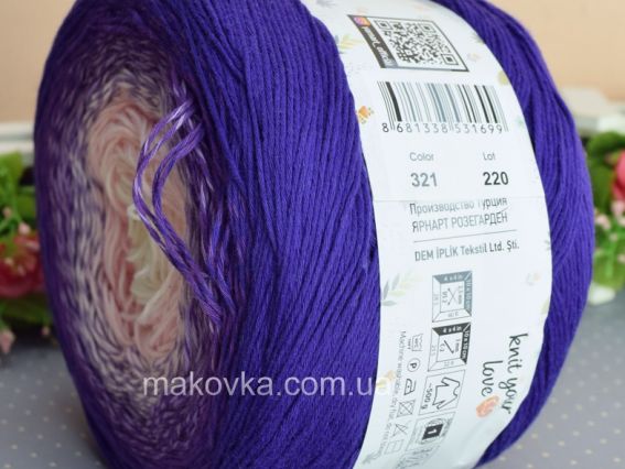321 пурпурний-бузковий-рожевий-молочний