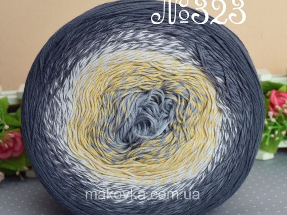 323 сіроджинс-жовтий-мол-сірий