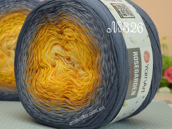 326 сірий-жовтий-білий