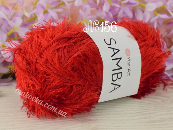 SAMBA YarnArt  156 червоний