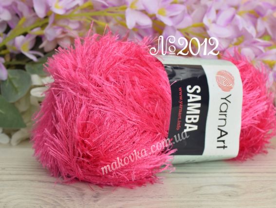 SAMBA YarnArt  2012 рожевий насичений