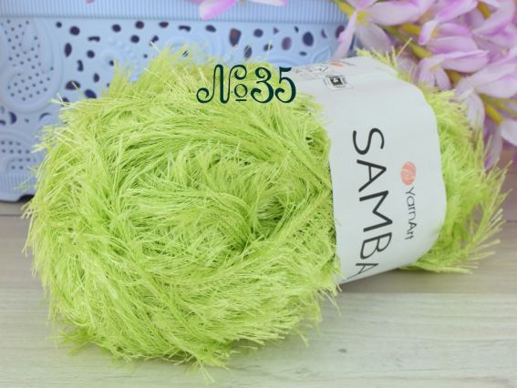 SAMBA YarnArt  35 салатовий