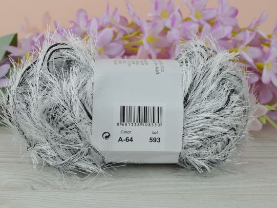 А-64 світло-сірий на чорному