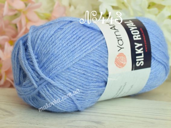 443 блакитний