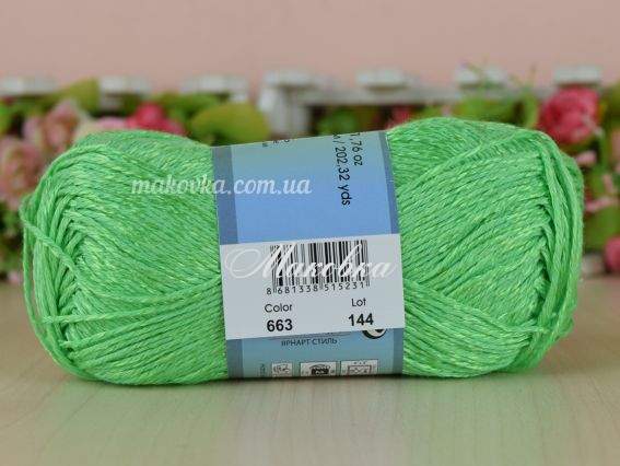 663 яскравий зелений