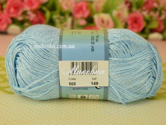 668 блакитний