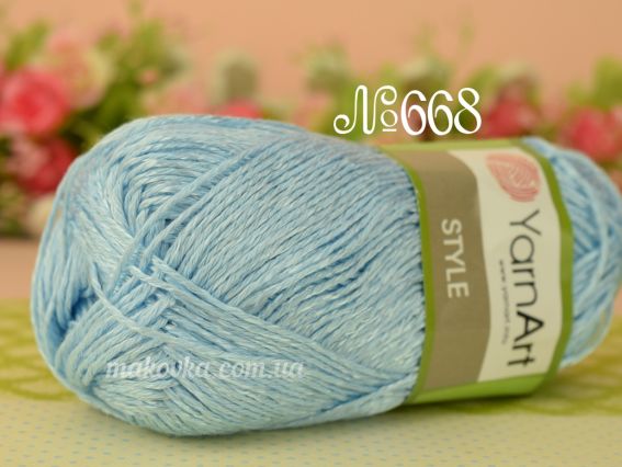 668 блакитний
