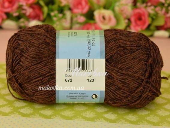 672 коричневий
