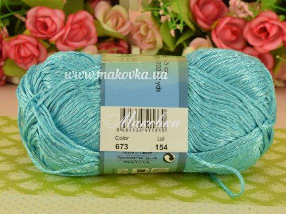 673 бірюзовий (ярко-голубий)