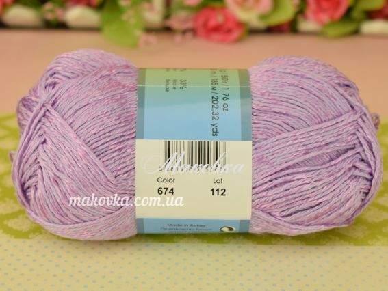 674 бузковий