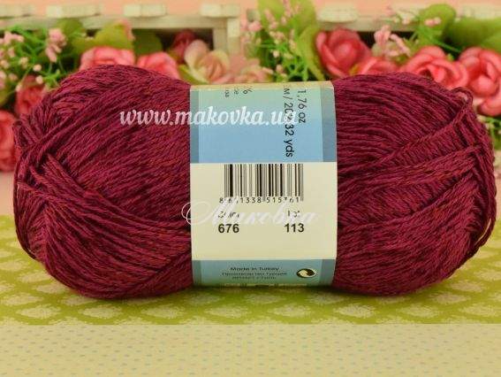 676 бордовий