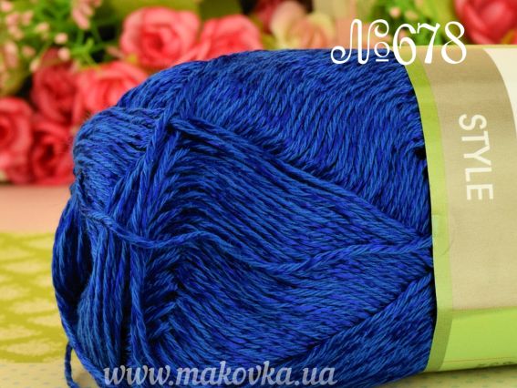 678 синій