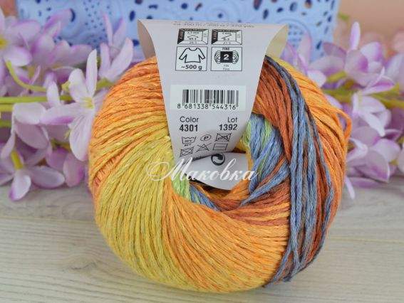 4301 синій-салат-жовтий-оранж