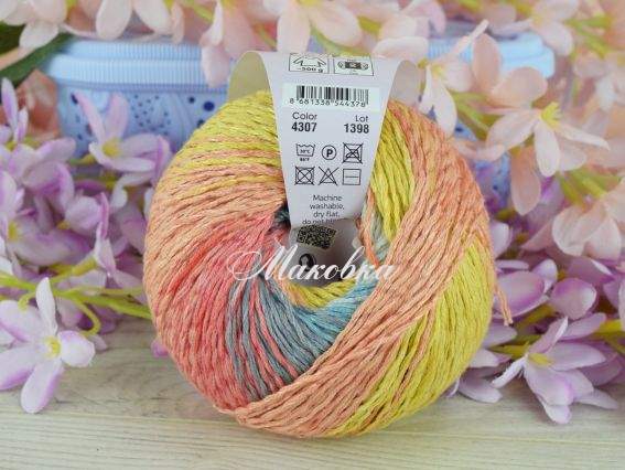 4307 молоко-св.сірий-джинс-жовтий-корал