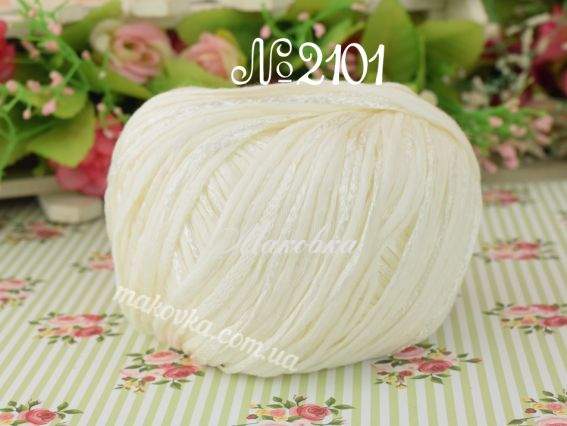 Symphony Yarn Art пряжа 2101 молочний