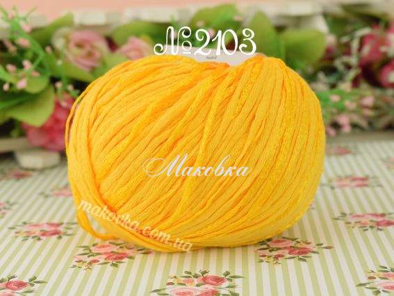 Symphony Yarn Art пряжа 2103 жовтий