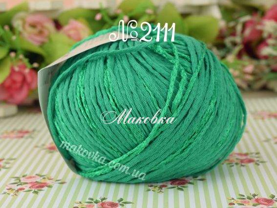 Symphony Yarn Art пряжа 2111 смарагд