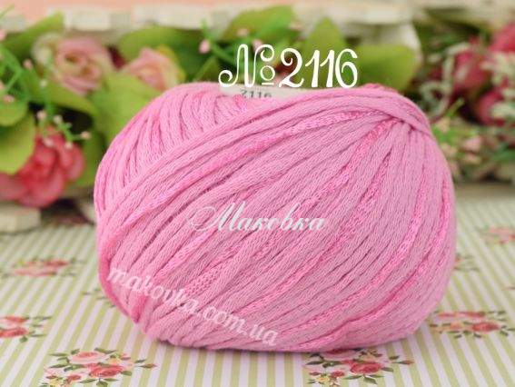 Symphony Yarn Art пряжа 2116 рожевий