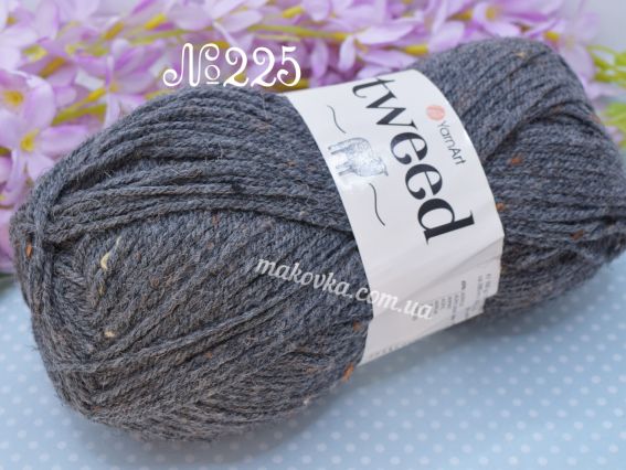225 темно сірий
