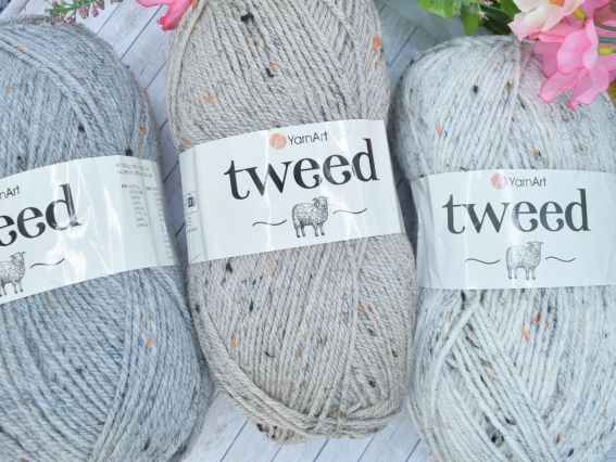 Пряжа Твід ярнарт Tweed Yarn Art для в'язання