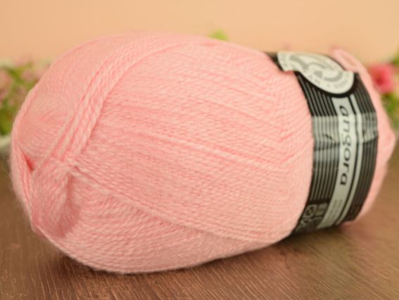 Angora Madamе Tricote пряжа 039 рожевий