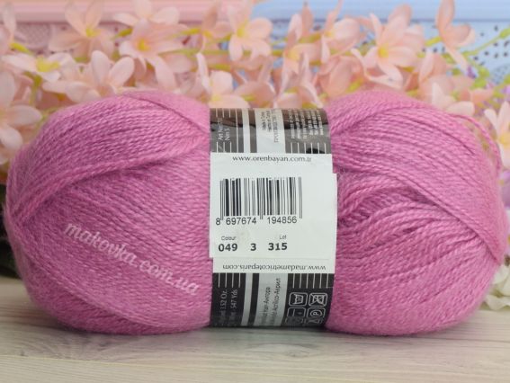 049 рожевий запорошений