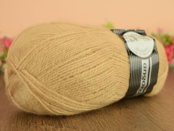 Angora Madamе Tricote пряжа 079 бежевий