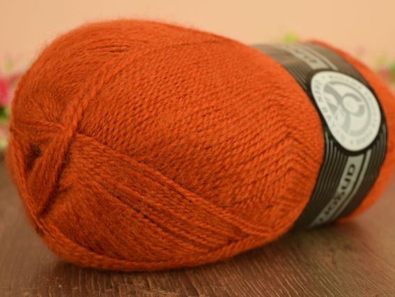 Angora Madamе Tricote пряжа 107 тераккотовый