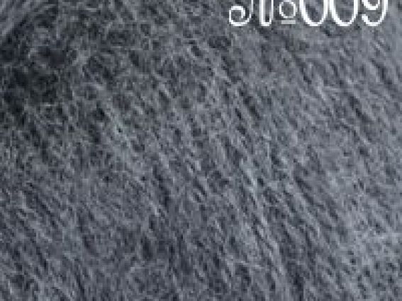 Angora Gold Madamе Tricote пряжа 09 т. серый