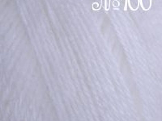 Angora Gold Madamе Tricote пряжа 100 белый 