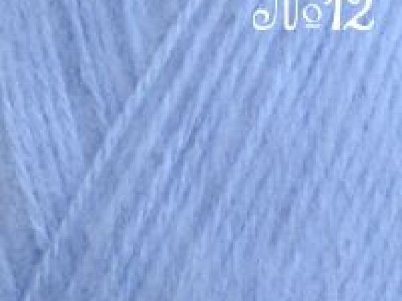 Angora Gold Madamе Tricote пряжа 12 голубой