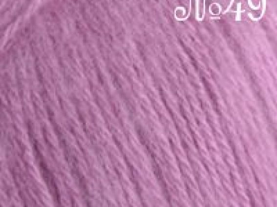 Angora Gold Madamе Tricote пряжа 49 пыльная роза