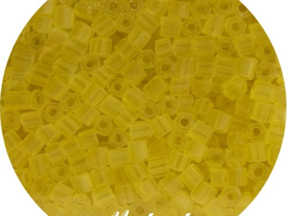 Бисер Preciosa РУБЧИК 80010 №10, 351-34001 полупрозрачный Матовый Желтый 50 г