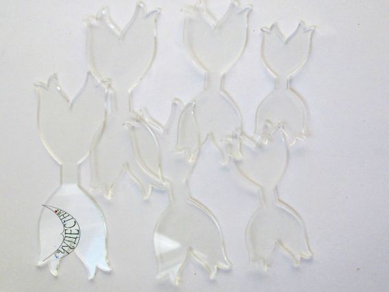 Пластиковый шаблон для банта ПШБ02 , 6 шт в уп, Чудесина