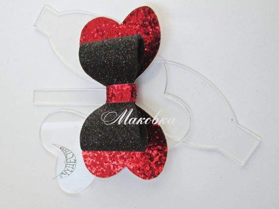 Пластиковый шаблон для банта ПШБ25 3 шт в уп Чудесина