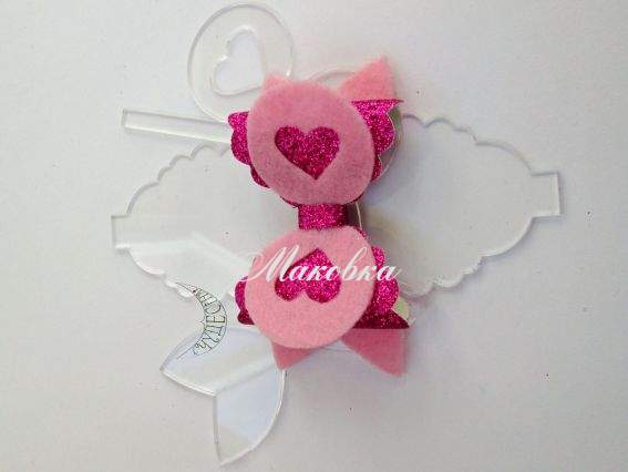 Пластиковый шаблон для банта ПШБ37 4 шт в уп Чудесина