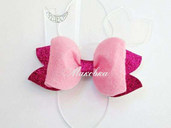 Пластиковый шаблон для банта ПШБ42 3 шт в уп Чудесина