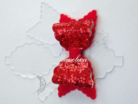 Пластиковый шаблон для банта ПШБ43 3 шт в уп Чудесина