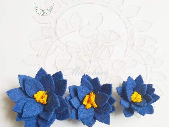 Пластиковый шаблон Цветок ПШЦС12 3 шт в уп Чудесина