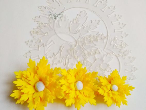 Пластиковый шаблон Цветок ПШЦС26 3 шт в уп Чудесина Пластиковый шаблон Цветок ПШЦС26 3 шт в уп Чудесина