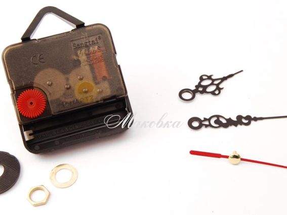 Часовой механизм Margo №3 с маленькой фигурной стрелкой Часовой механизм Margo №3 с маленькой фигурной стрелкой