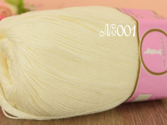 Colibri Victoria пряжа 001 белый молочный