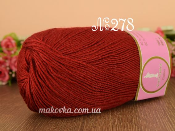 Colibri Victoria пряжа 278 Бордовый 