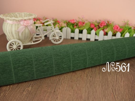 Креп папір колір 561, розмір 50см x 2,5м 180гр Італія Креп папір колір 561, розмір 50см x 2,5м 180гр Італія