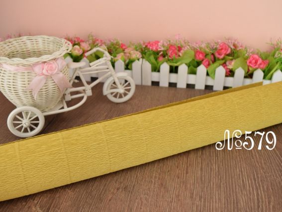 Креп папір колір 579 розмір 50см x 2,5м 180гр Італія