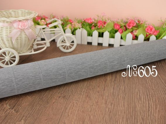 Креп папір колір 605, розмір 50см x 2,5м 180гр 