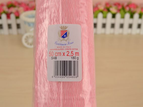 Гофробумага 548 (креп бумага) 50см х 2,5м 180гр Италия
