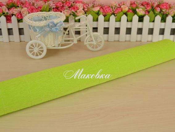 Креп папір колір 558, розмір 50см х 2,5м, 180гр Італія