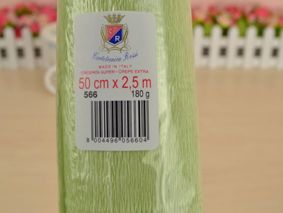 Гофропапір 566 (креп-папір) 50см x 2,5м 180гр Італія